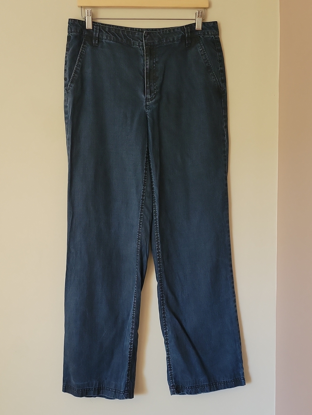 Marc Jacobs Y2K Vintage Wide Leg Tencel Denim Trouser Jeans Pants Size 10